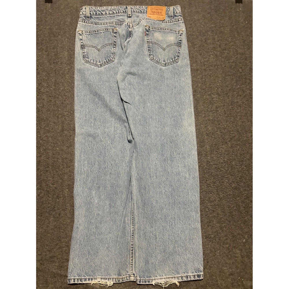 Levis 565 Loose fit wide leg jeans usa vintage skater Y2K fit 35X32 (tag 36X32)